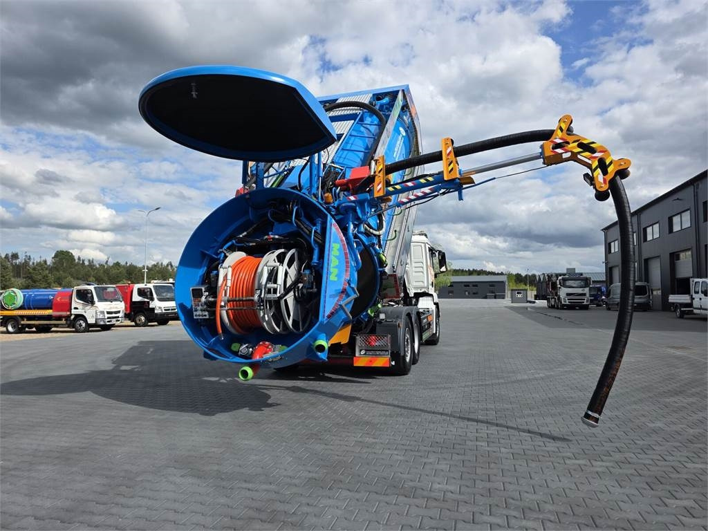 MAN WUKO KAISER EUR-MARK PKL 7.9 FOR CLEANING SEWAGE E - Vakuum lastebil: bilde 1 MAN WUKO KAISER EUR-MARK PKL 7.9 FOR CLEANING SEWAGE E - Vakuum lastebil: bilde 1