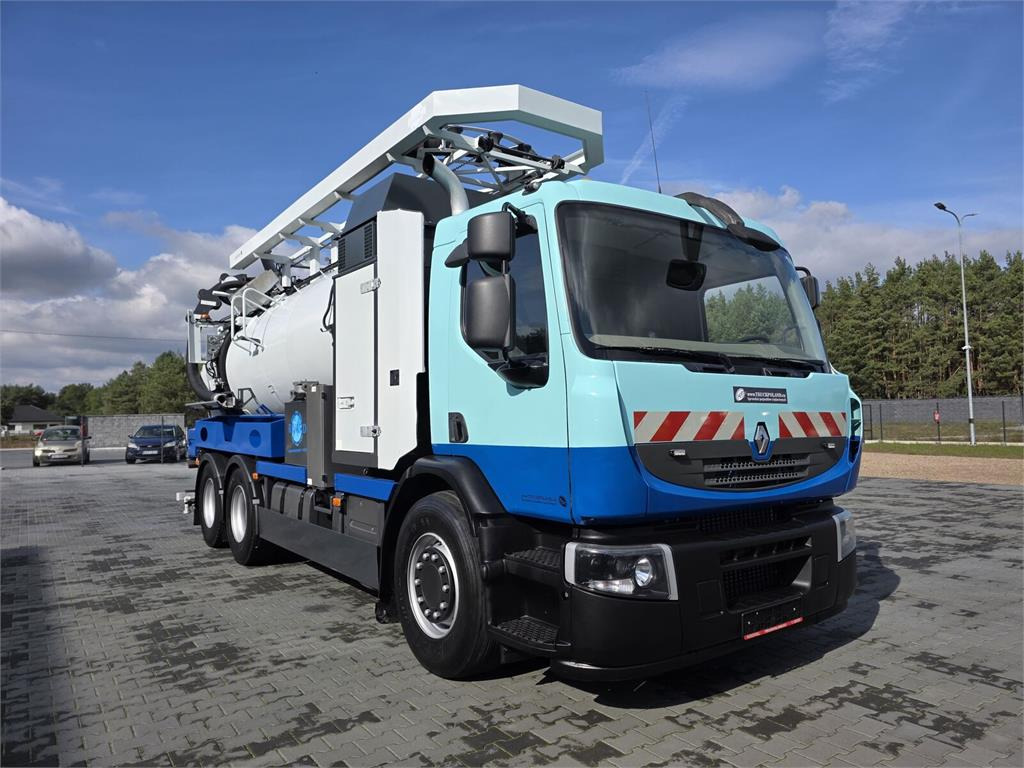 Renault for collecting liquid waste - Vakuum lastebil: bilde 2 Renault for collecting liquid waste - Vakuum lastebil: bilde 2