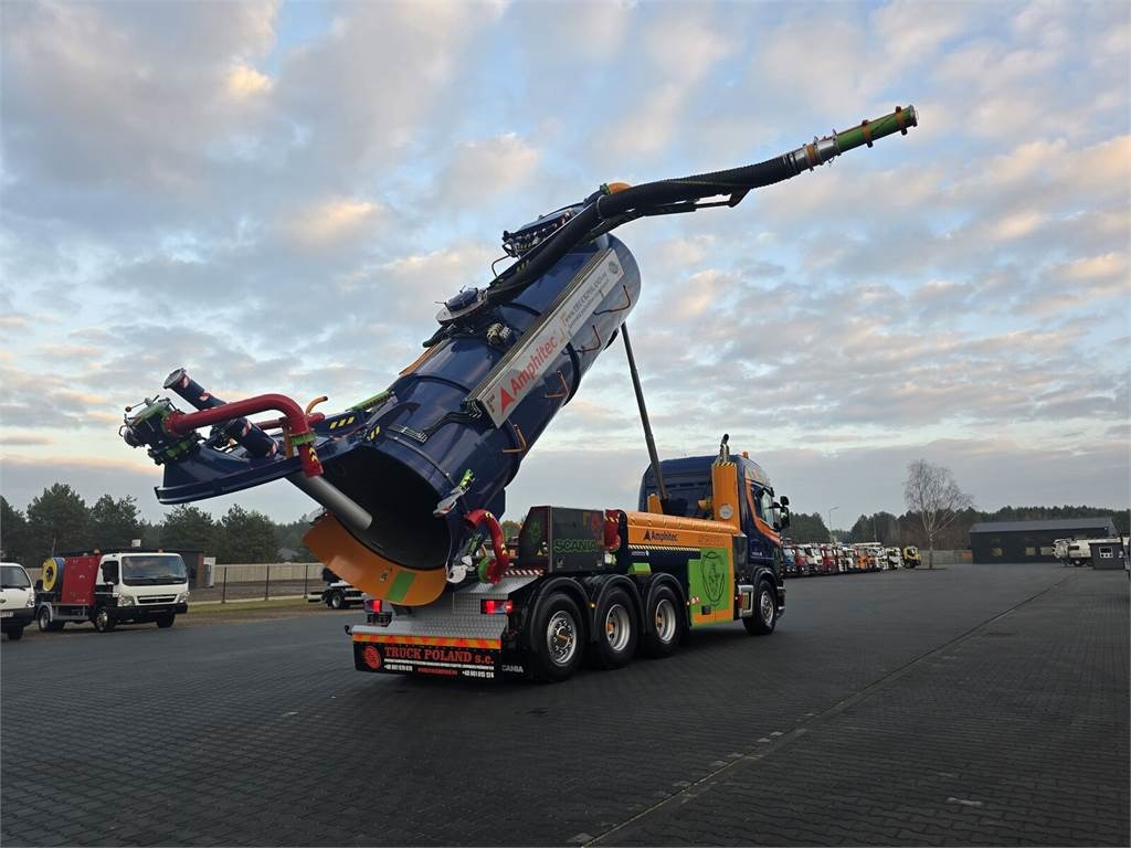 Scania Amphitec VORTEX G2 ATEX suction and blowing vacuum - Vakuum lastebil: bilde 1 Scania Amphitec VORTEX G2 ATEX suction and blowing vacuum - Vakuum lastebil: bilde 1