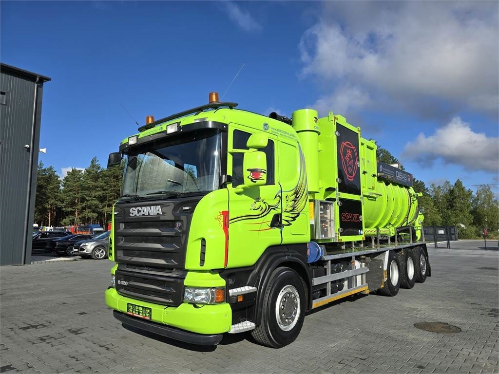 Scania Disab Centurion P210/9 Suction-blowing vacuum load - Vakuum lastebil: bilde 3 Scania Disab Centurion P210/9 Suction-blowing vacuum load - Vakuum lastebil: bilde 3