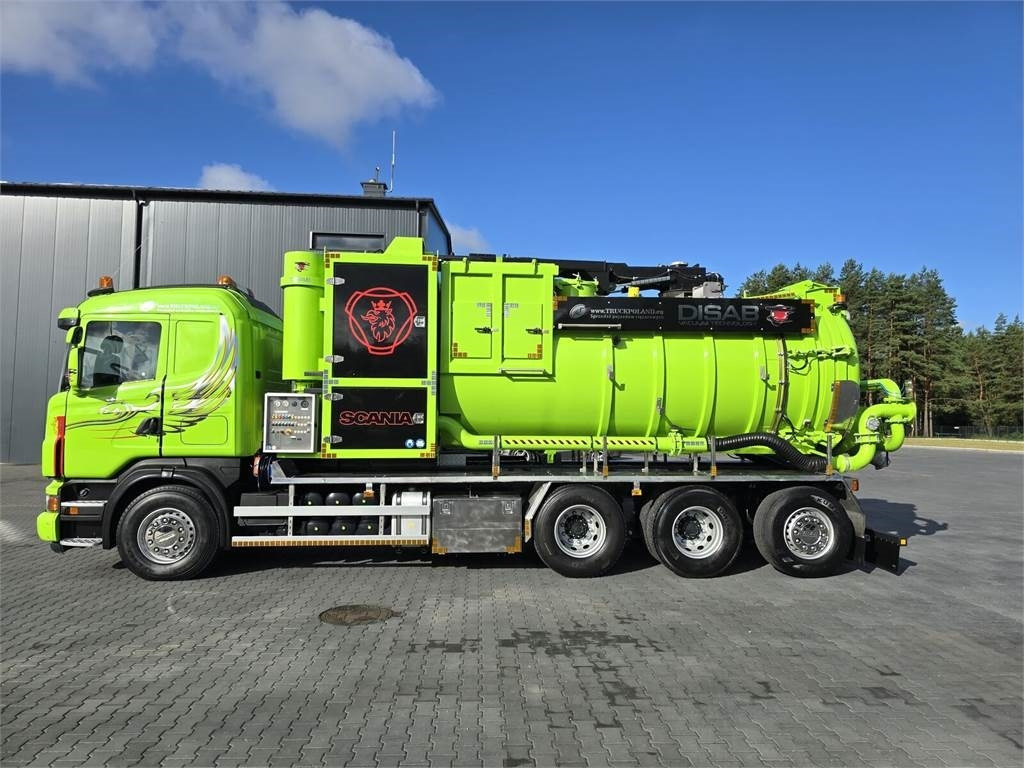 Scania Disab Centurion P210/9 Suction-blowing vacuum load - Vakuum lastebil: bilde 4 Scania Disab Centurion P210/9 Suction-blowing vacuum load - Vakuum lastebil: bilde 4