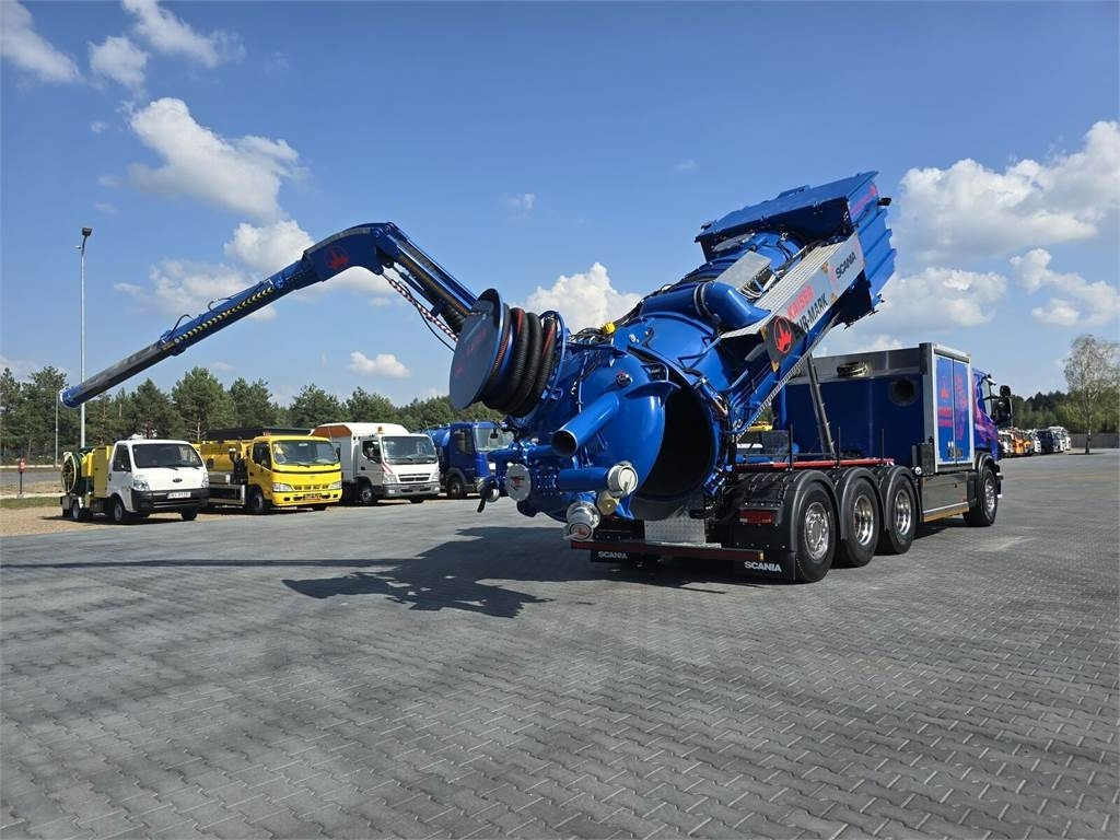 Scania KAISER EUR-MARK PL 8 Vacuum suction-blowing loader - Vakuum lastebil: bilde 1 Scania KAISER EUR-MARK PL 8 Vacuum suction-blowing loader - Vakuum lastebil: bilde 1