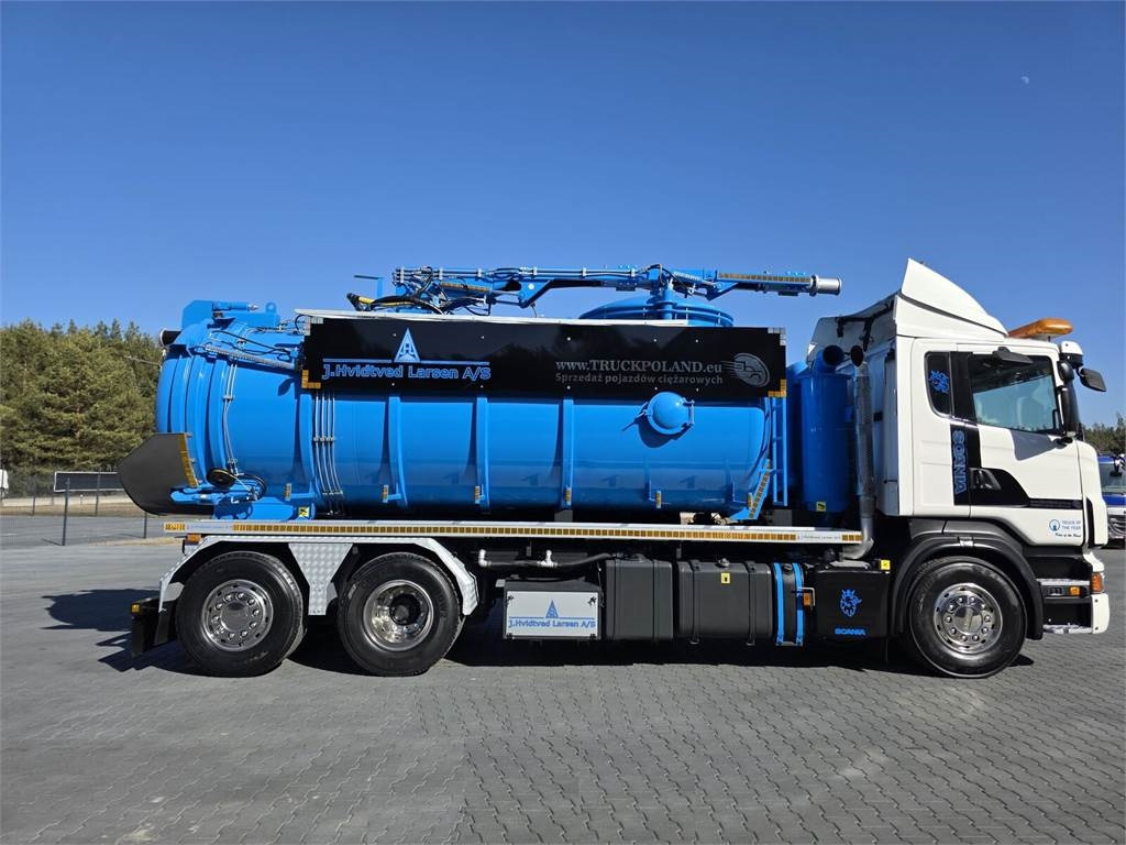 Vakuum lastebil Scania Larsen FlexVac 311 Vacuum suction loader: bilde 7