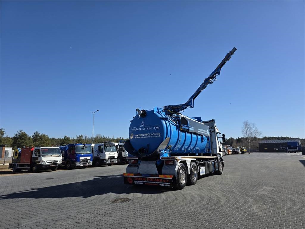 Vakuum lastebil Scania Larsen FlexVac 311 Vacuum suction loader: bilde 24