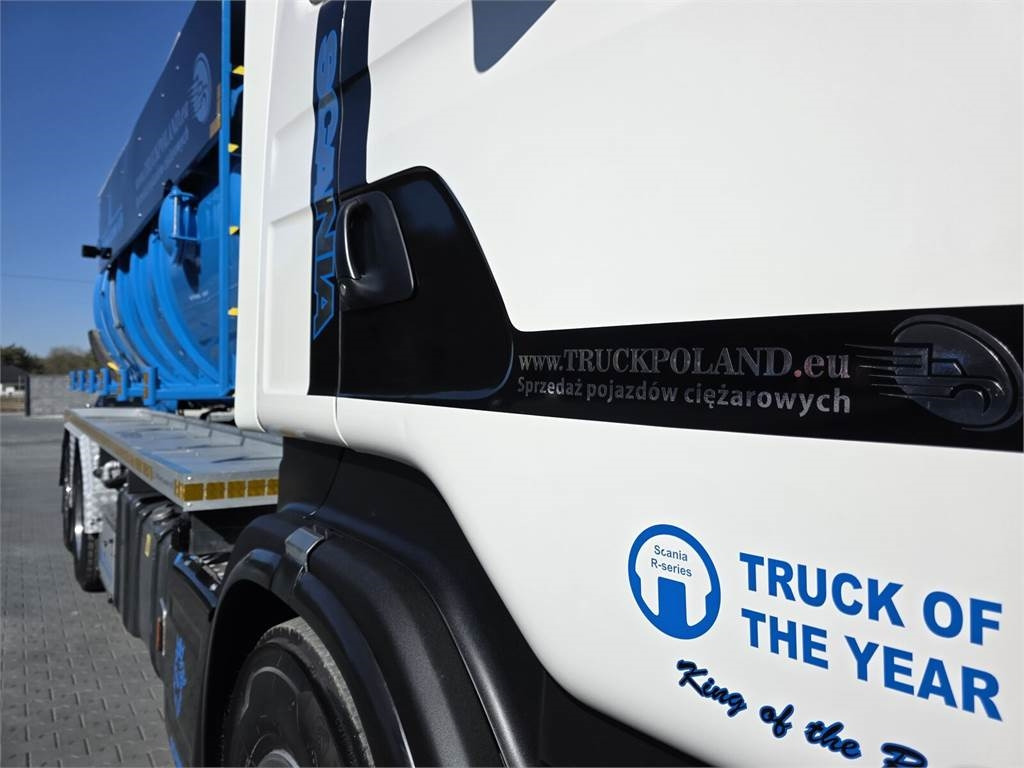 Vakuum lastebil Scania Larsen FlexVac 311 Vacuum suction loader: bilde 8