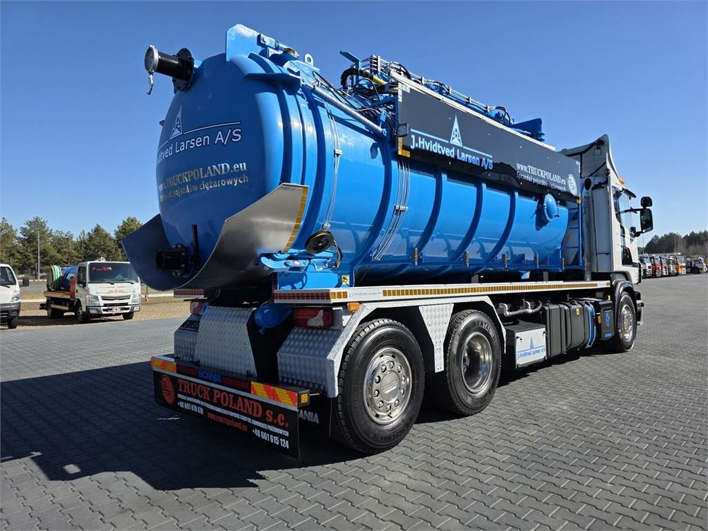 Vakuum lastebil Scania Larsen FlexVac 311 Vacuum suction loader: bilde 6