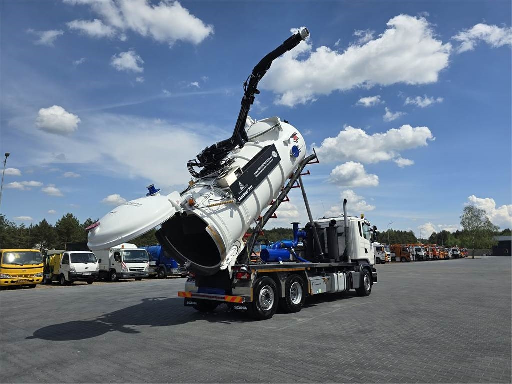 Vakuum lastebil Scania Saugbagger Larsen FlexVac 311 Vacuum suction loade: bilde 27