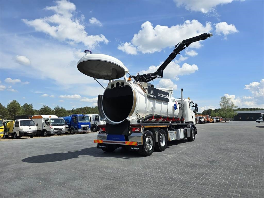 Vakuum lastebil Scania Saugbagger Larsen FlexVac 311 Vacuum suction loade: bilde 25