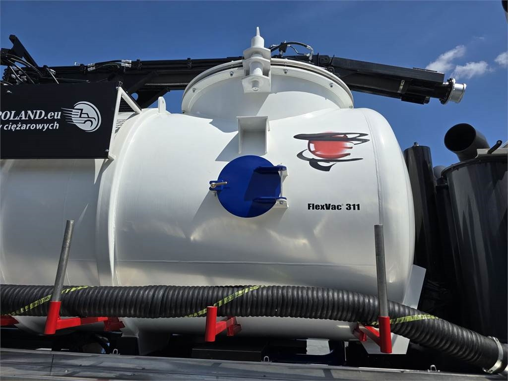 Vakuum lastebil Scania Saugbagger Larsen FlexVac 311 Vacuum suction loade: bilde 18