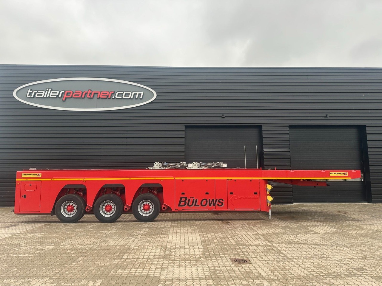 Faymonville 3 achs innenlader - Lavloader semitrailer: bilde 1 Faymonville 3 achs innenlader - Lavloader semitrailer: bilde 1