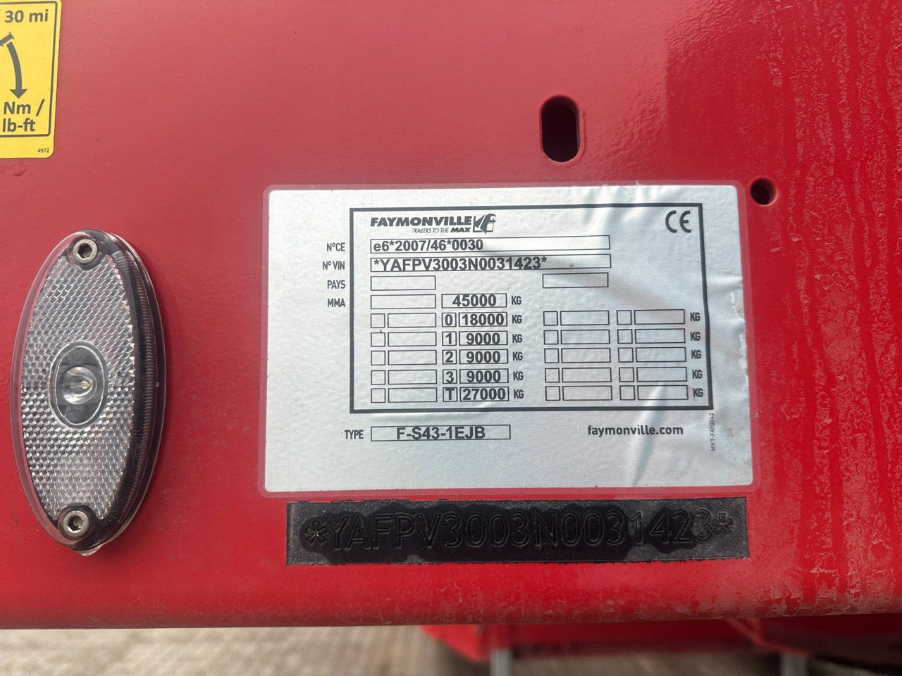 Faymonville 3 achs innenlader - Lavloader semitrailer: bilde 3 Faymonville 3 achs innenlader - Lavloader semitrailer: bilde 3