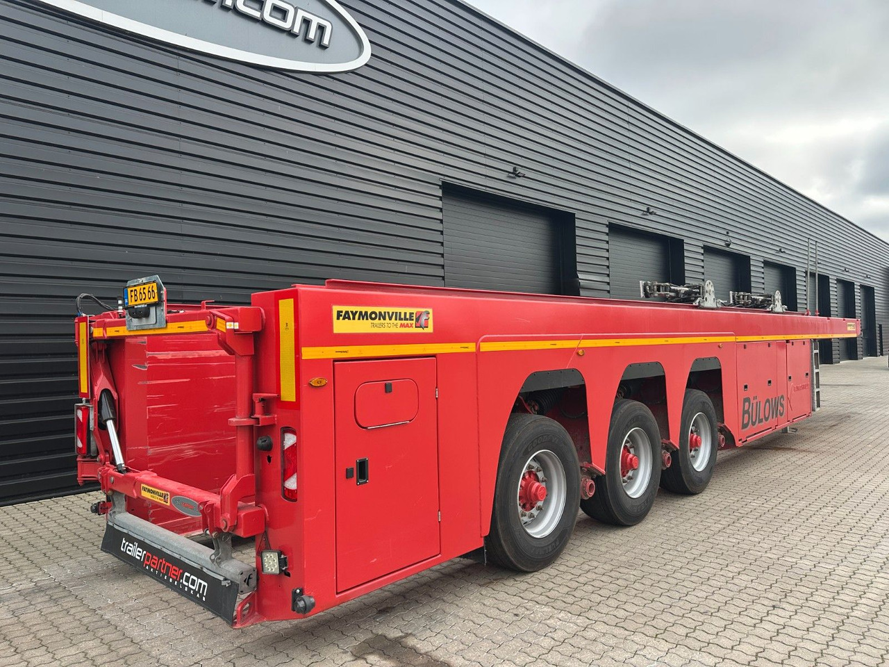 Faymonville 3 achs innenlader - Lavloader semitrailer: bilde 2 Faymonville 3 achs innenlader - Lavloader semitrailer: bilde 2