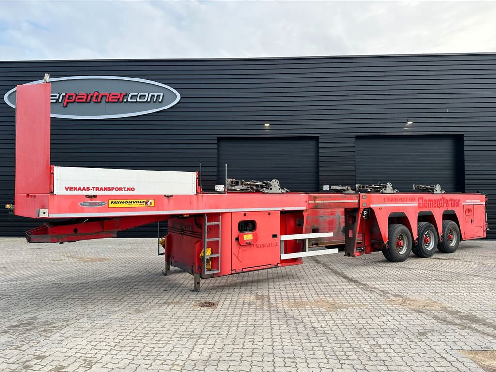 Faymonville Prefamax Innenlader / 4.000 mm teleskop - Lavloader semitrailer: bilde 1 Faymonville Prefamax Innenlader / 4.000 mm teleskop - Lavloader semitrailer: bilde 1