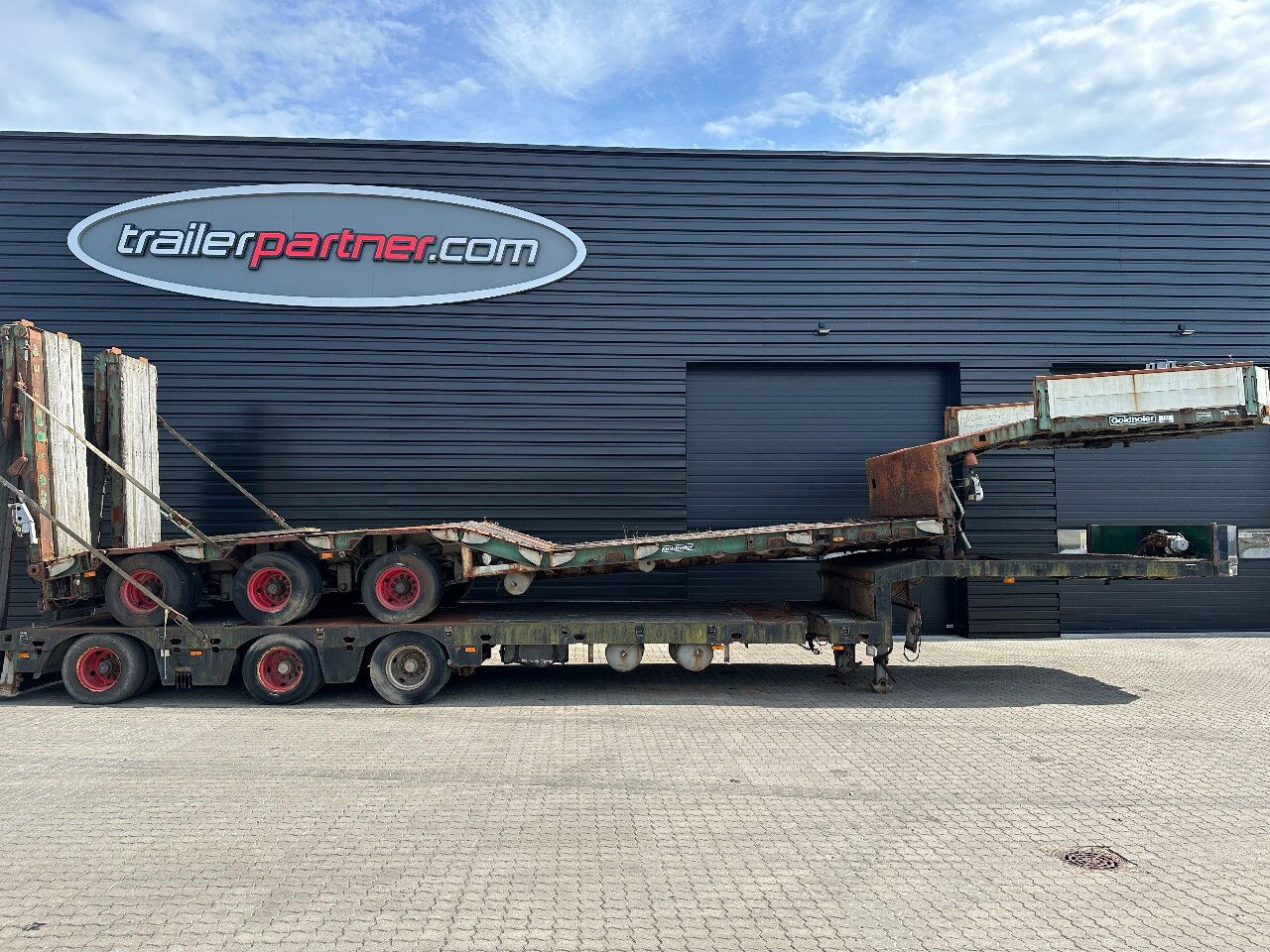 Goldhofer Lowbed / Extendable / Ramps - Lavloader semitrailer: bilde 1 Goldhofer Lowbed / Extendable / Ramps - Lavloader semitrailer: bilde 1