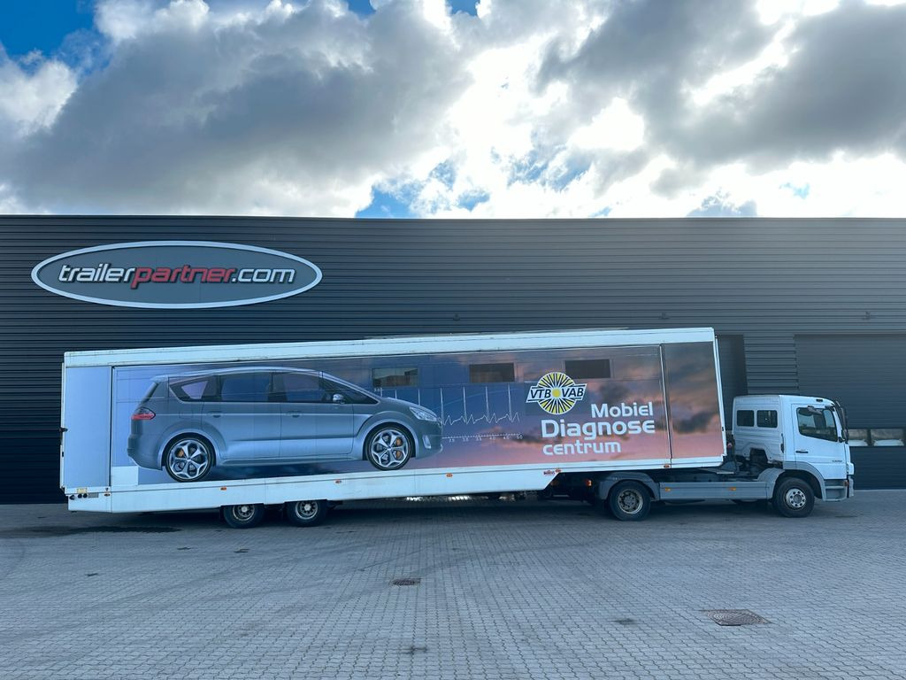 Mercedes-Benz Atego 1328 LS 4x2 + Diagnose Auflieger Mercedes-Benz Atego 1328 LS 4x2 + Diagnose Auflieger - Trekkvogn: bilde 1 Mercedes-Benz Atego 1328 LS 4x2 + Diagnose Auflieger Mercedes-Benz Atego 1328 LS 4x2 + Diagnose Auflieger - Trekkvogn: bilde 1