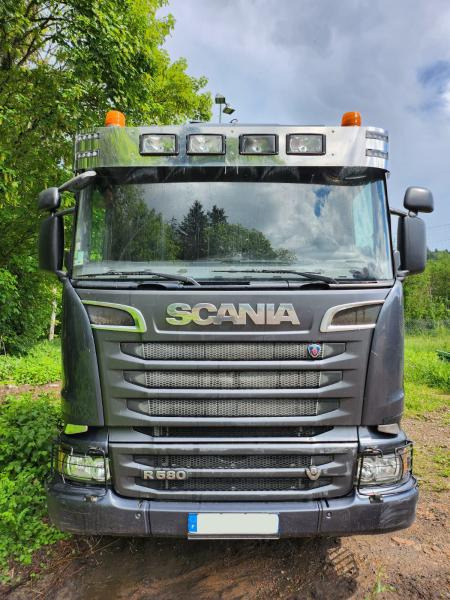 Tømmerbil, Kranbil Scania R R 580: bilde 8