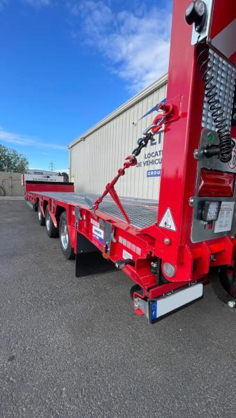 Lavloader semitrailer Syltrailer Porte Engins Caiboutti (Location / Rent) SYL227: bilde 7