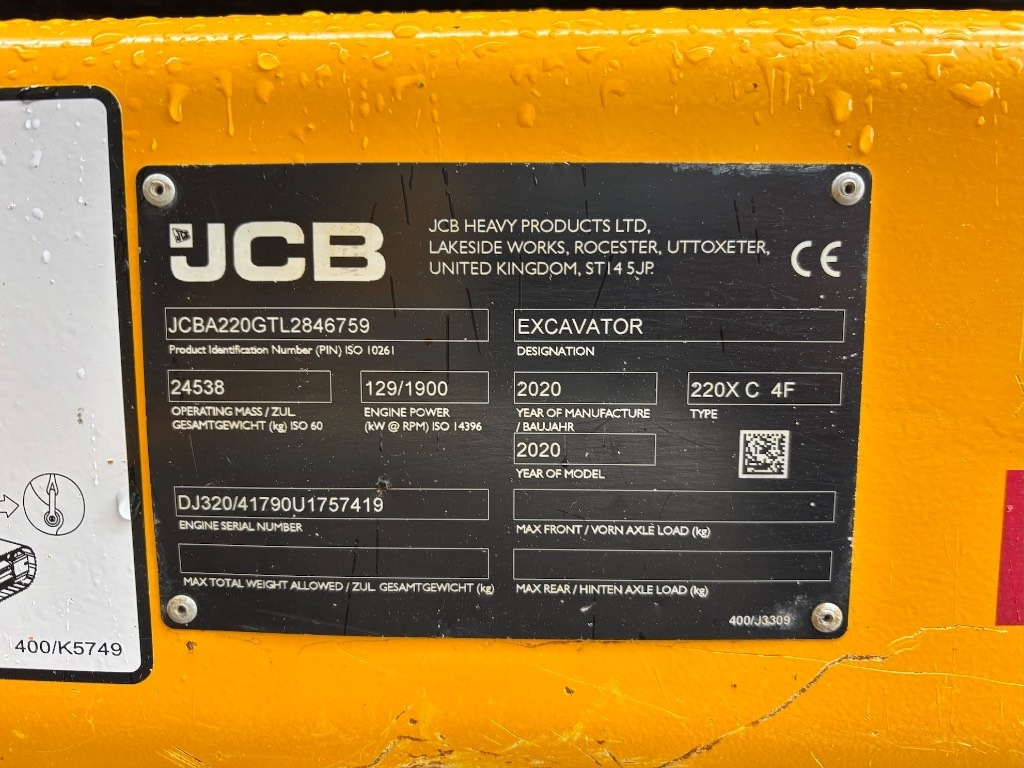 Beltegraver JCB 220 X C - 220 XL - 220XL - 2.9 mtr wide only: bilde 22
