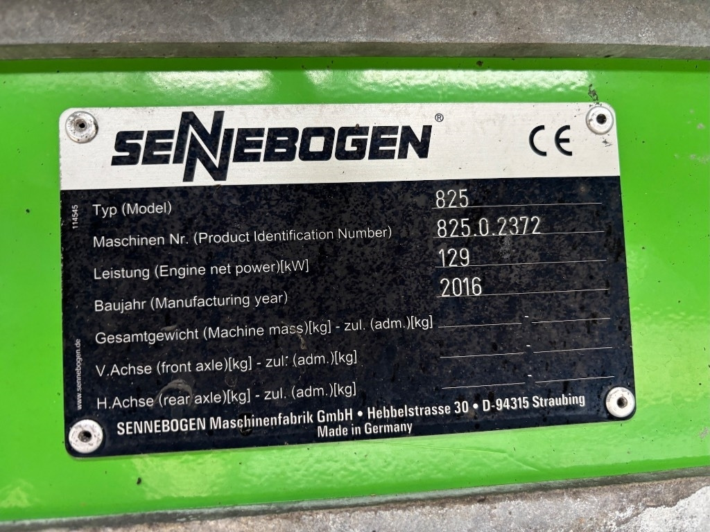 Håndteringsutstyr Sennebogen 825 - 825 M - 825MD: bilde 28