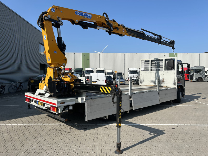 DAF LF 320 FA / Effer 175.2/c3s Crane / 363 dkm / Plateau / APK TUV 08-25 - Kranbil: bilde 2 DAF LF 320 FA / Effer 175.2/c3s Crane / 363 dkm / Plateau / APK TUV 08-25 - Kranbil: bilde 2