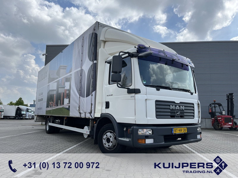 MAN TGL 12.180 / 12 Ton / 781 dkm / Oil Leak / Canvas Box / APK TUV 10-25 - Skapbil: bilde 1 MAN TGL 12.180 / 12 Ton / 781 dkm / Oil Leak / Canvas Box / APK TUV 10-25 - Skapbil: bilde 1