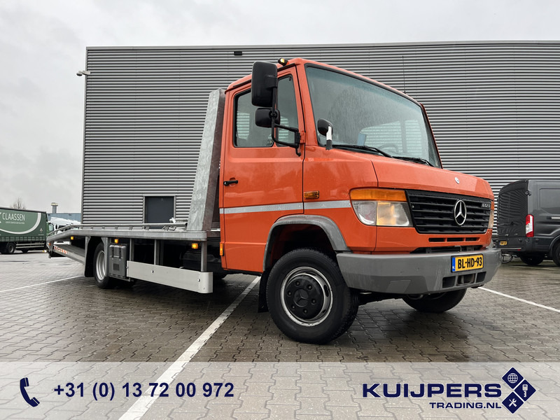 Mercedes-Benz Vario 612 D / Car - Machine Transporter 570 cm / Winch / Ramps / NL Truck - Transporter lastebil: bilde 1 Mercedes-Benz Vario 612 D / Car - Machine Transporter 570 cm / Winch / Ramps / NL Truck - Transporter lastebil: bilde 1