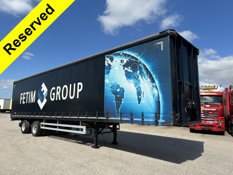 Pacton T2-001 Curtainside / Forklift Connector / ROR Drum / NL Trailer - Gardintrailer: bilde 1 Pacton T2-001 Curtainside / Forklift Connector / ROR Drum / NL Trailer - Gardintrailer: bilde 1