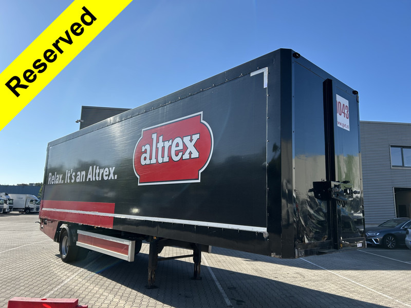Gardintrailer Renders ROC 12.10 / City / Curtainside / Loadlift 2000 kg / NL Trailer: bilde 1