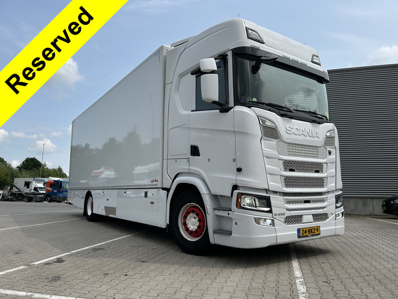 Scania S410 Highline / 491 dkm / Box 8.1 mtr / Laadklep 3000 kg - Skapbil: bilde 1 Scania S410 Highline / 491 dkm / Box 8.1 mtr / Laadklep 3000 kg - Skapbil: bilde 1