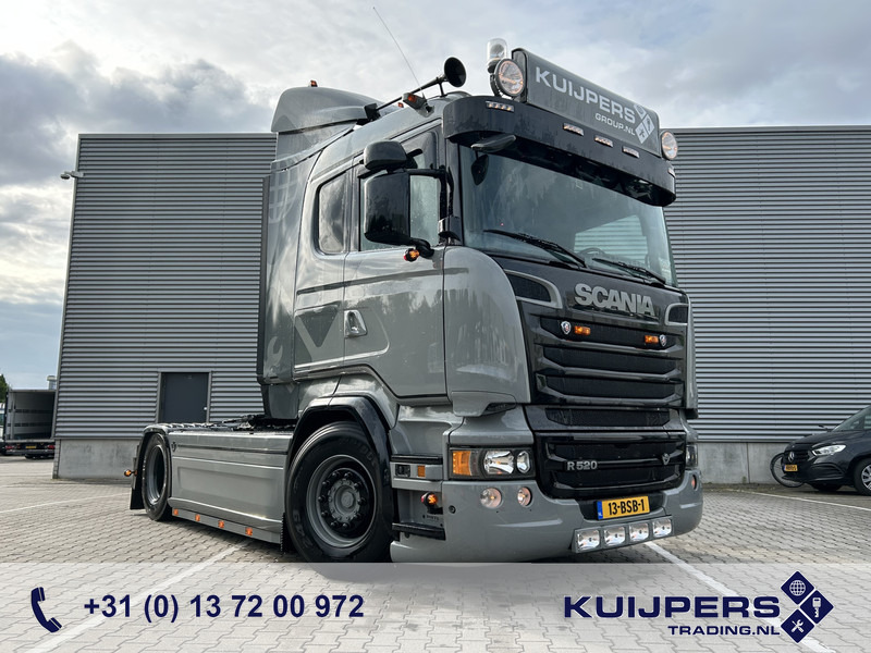 Scania R520 V8 / Showtruck / Buffl Special Interior / Vol Lucht / Retarder - Trekkvogn: bilde 1 Scania R520 V8 / Showtruck / Buffl Special Interior / Vol Lucht / Retarder - Trekkvogn: bilde 1