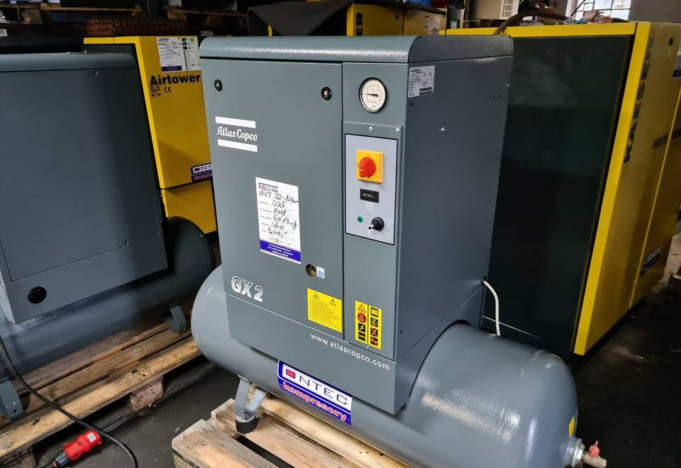 Kompresor śrubowy ATLAS COPCO GX2 2,2 kw - Luftkompressor: bilde 2 Kompresor śrubowy ATLAS COPCO GX2 2,2 kw - Luftkompressor: bilde 2
