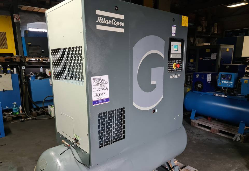 Kompresor śrubowy Atlas Copco GA 11 FF - Luftkompressor: bilde 4 Kompresor śrubowy Atlas Copco GA 11 FF - Luftkompressor: bilde 4