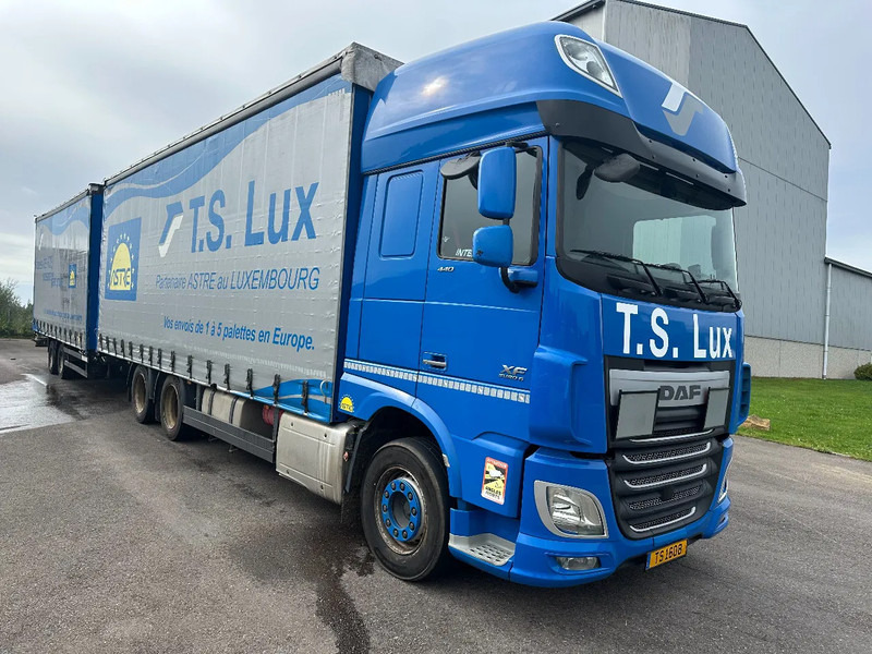 DAF XF 440 6x2 / SUPERSPACECAB / KOMBI MIT ANHANGER SCHMITZ 2016 / DURCHLADEN / 2 STUCK - Kapellbil: bilde 2 DAF XF 440 6x2 / SUPERSPACECAB / KOMBI MIT ANHANGER SCHMITZ 2016 / DURCHLADEN / 2 STUCK - Kapellbil: bilde 2