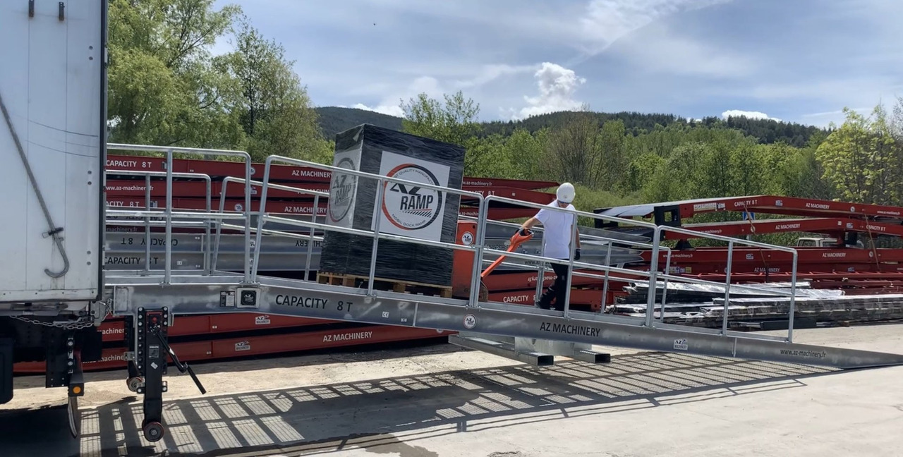 AZ RAMP-PRIME PRIME WLO + 8 FULL GALVA Mobil Loading Ramp - Lasterampe: bilde 5 AZ RAMP-PRIME PRIME WLO + 8 FULL GALVA Mobil Loading Ramp - Lasterampe: bilde 5