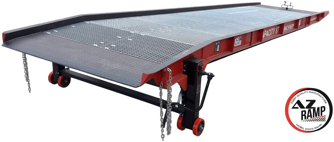 AZ RAMP-PRIME PRIME WLO + 8 . Industrial Mobil Loading Ramp - Lasterampe: bilde 1 AZ RAMP-PRIME PRIME WLO + 8 . Industrial Mobil Loading Ramp - Lasterampe: bilde 1