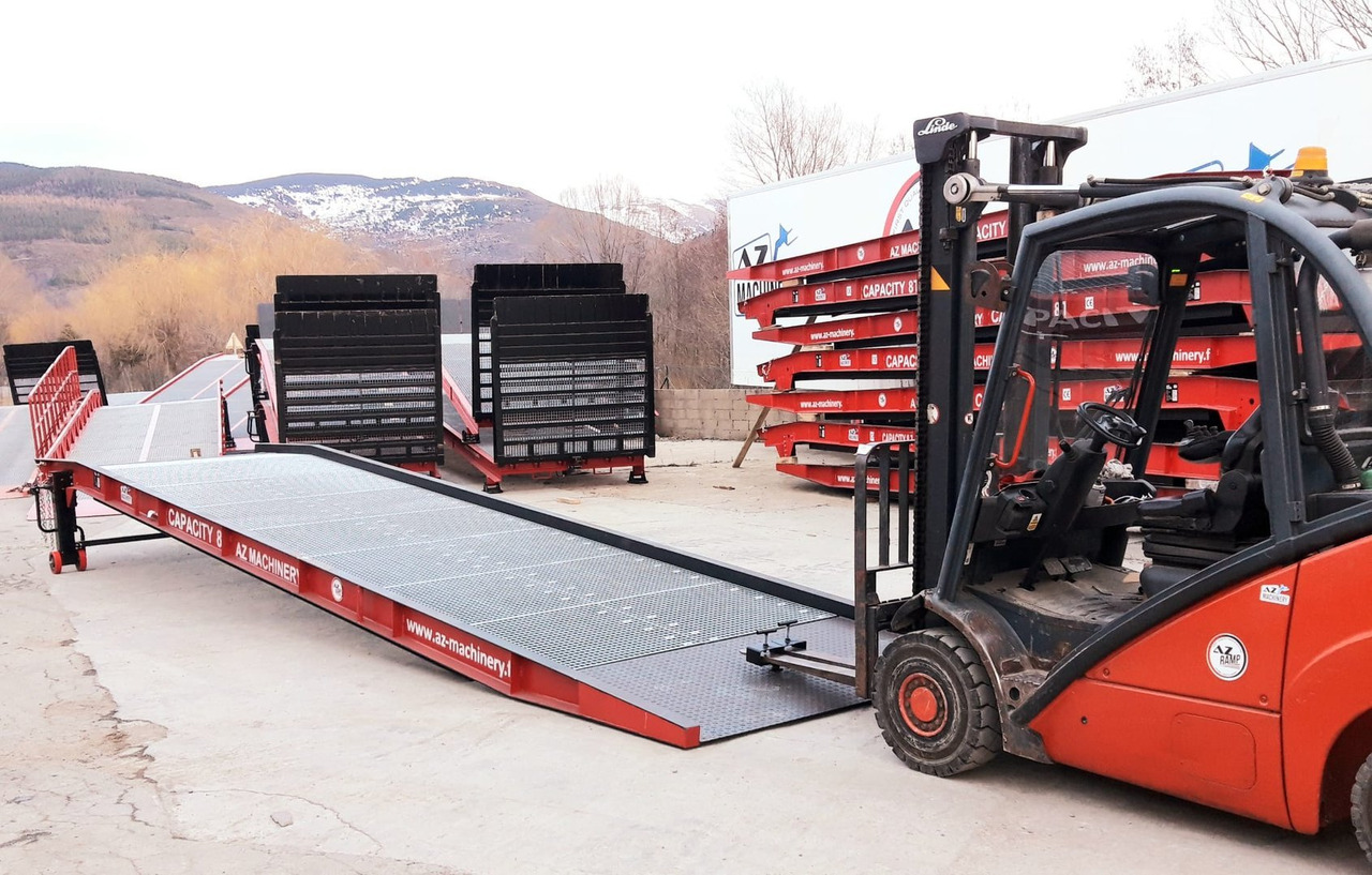 **RENTAL** AZ RAMP-PRIME PRIME WLO + 8 . Industrial Mobil Loading Ramp - Lasterampe: bilde 2 **RENTAL** AZ RAMP-PRIME PRIME WLO + 8 . Industrial Mobil Loading Ramp - Lasterampe: bilde 2