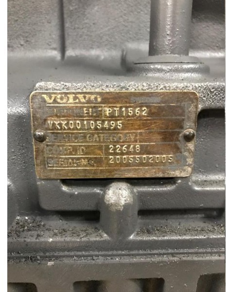 Volvo Versnellingsbak PT1562 oem 22648 - Girkasse for Rammestyrt dumper: bilde 2 Volvo Versnellingsbak PT1562 oem 22648 - Girkasse for Rammestyrt dumper: bilde 2