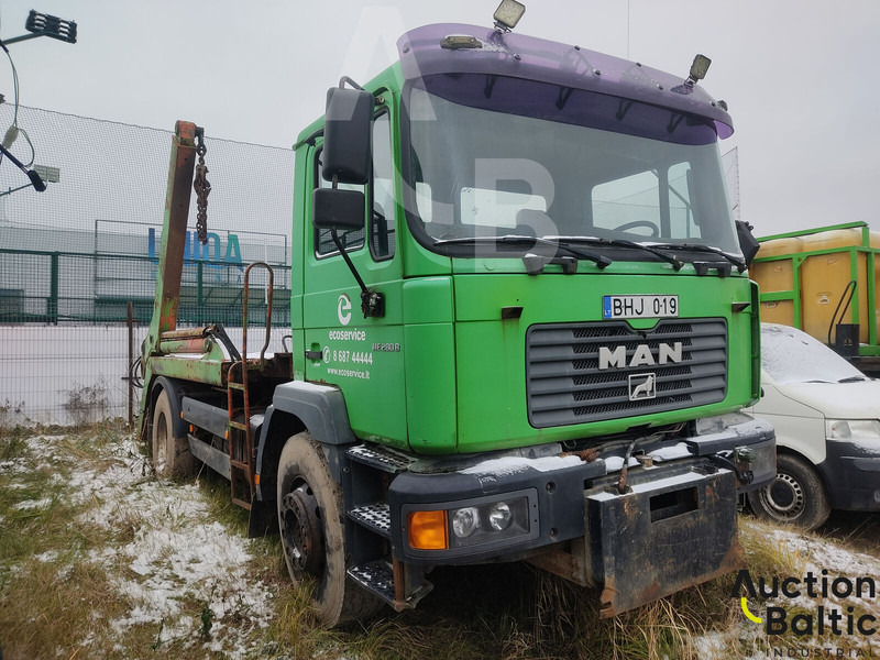 MAN 18.284 - Liftdumper lastebil: bilde 1 MAN 18.284 - Liftdumper lastebil: bilde 1