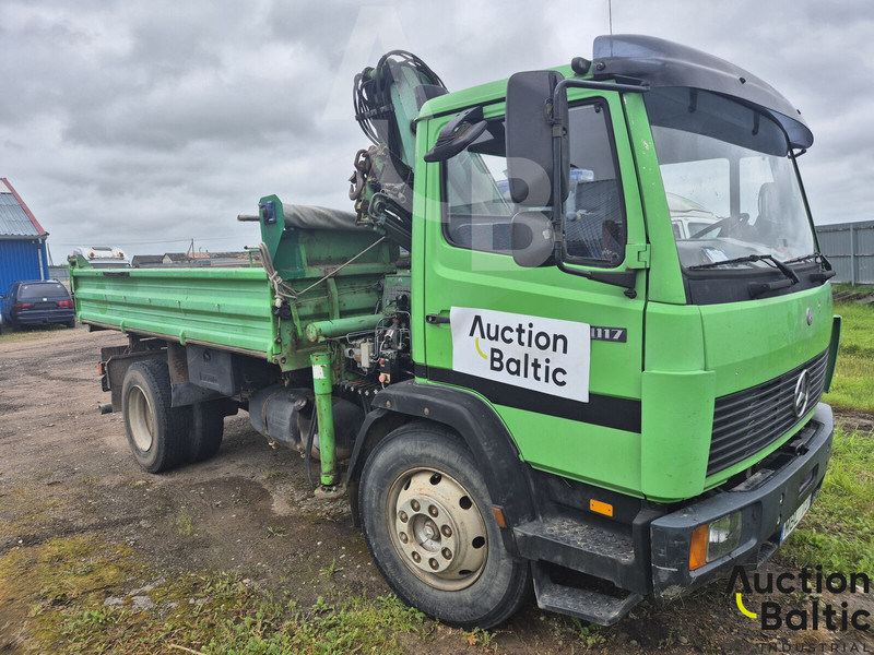 Mercedes-Benz 1117K - Tippbil, Kranbil: bilde 1 Mercedes-Benz 1117K - Tippbil, Kranbil: bilde 1