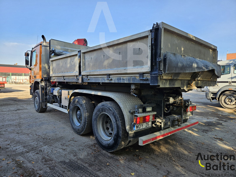 Mercedes-Benz Actros 1844 - Tippbil, Kranbil: bilde 3 Mercedes-Benz Actros 1844 - Tippbil, Kranbil: bilde 3