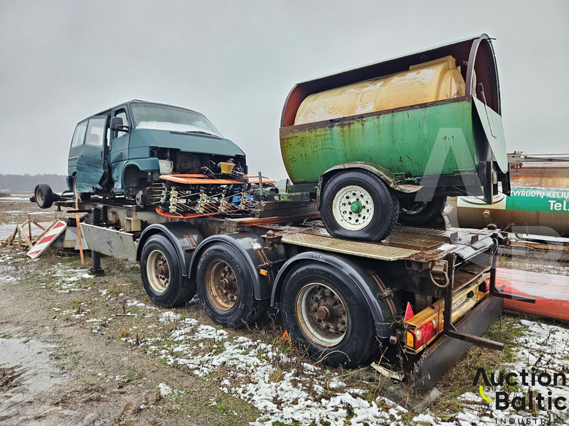 Renders N3ST31L - Container-transport/ Vekselflak semitrailer: bilde 4 Renders N3ST31L - Container-transport/ Vekselflak semitrailer: bilde 4