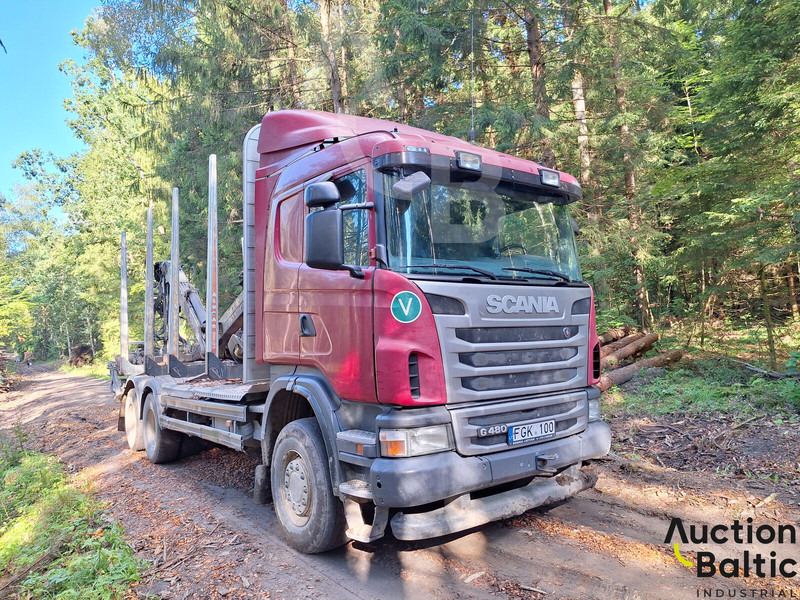 Scania R 480 - Tømmerbil, Kranbil: bilde 1 Scania R 480 - Tømmerbil, Kranbil: bilde 1