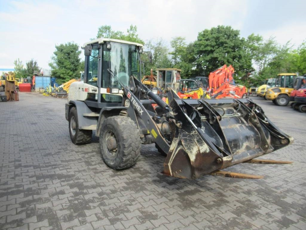 Terex TL80 Klappschaufel Gabel - Hjullaster: bilde 2 Terex TL80 Klappschaufel Gabel - Hjullaster: bilde 2