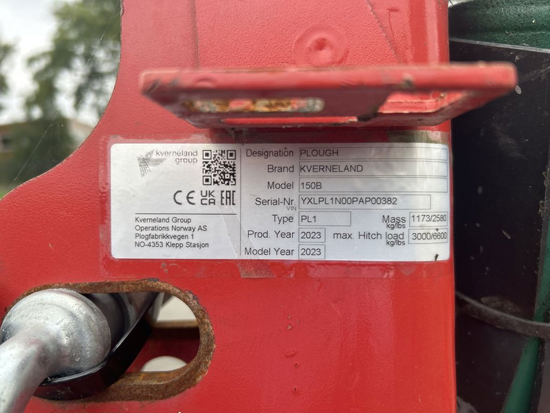 Plog Kverneland Kverneland ploeg 150B variomat: bilde 12