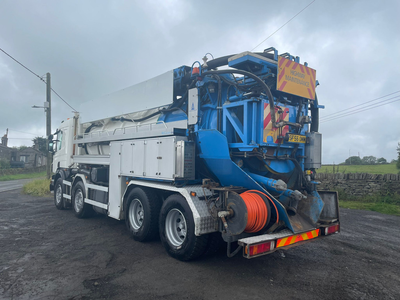 Scania P420 JHL combi tanker recykler - Vakuum lastebil: bilde 4 Scania P420 JHL combi tanker recykler - Vakuum lastebil: bilde 4
