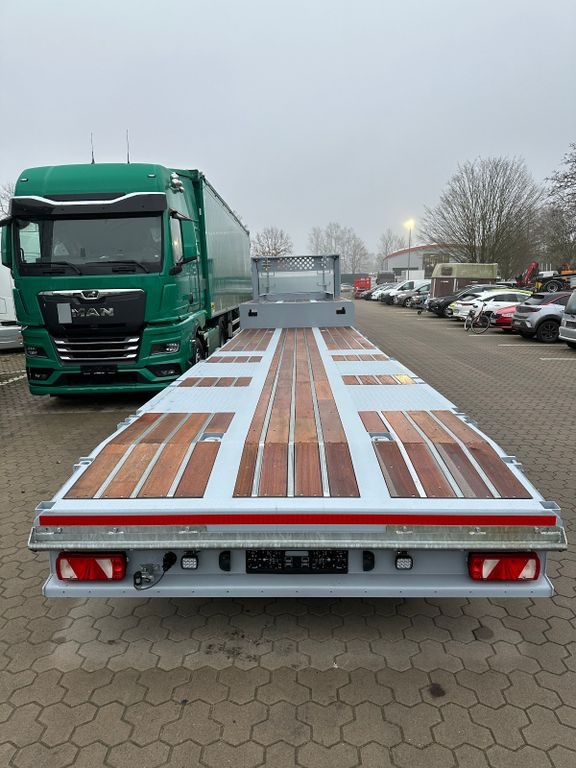3-Achser Tieflader Zwangslenkung Betonteile - Lavloader semitrailer: bilde 5 3-Achser Tieflader Zwangslenkung Betonteile - Lavloader semitrailer: bilde 5