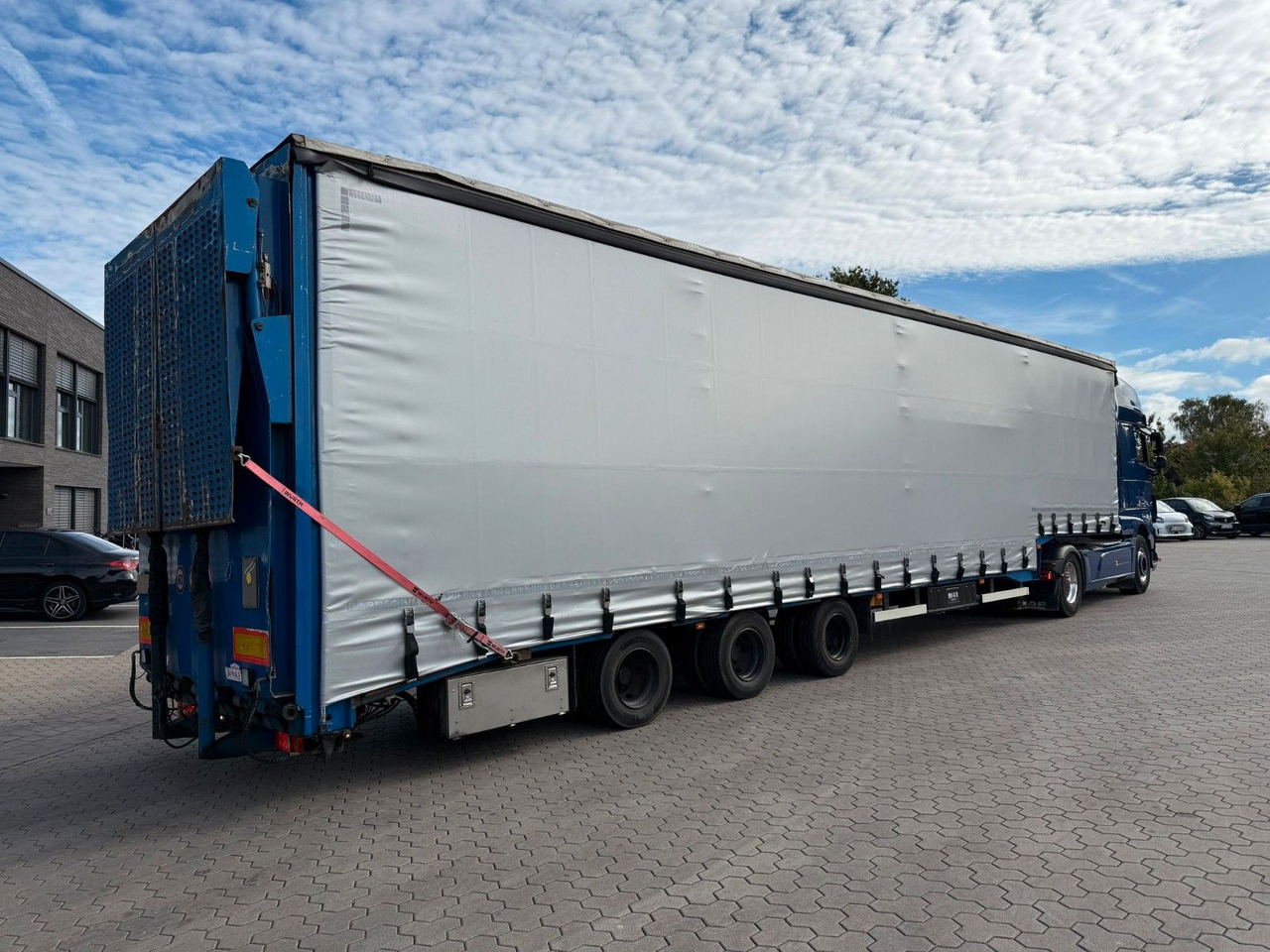 Dinkel Gabelstapler-Transporter mit Rampe - Transporter semitrailer: bilde 2 Dinkel Gabelstapler-Transporter mit Rampe - Transporter semitrailer: bilde 2