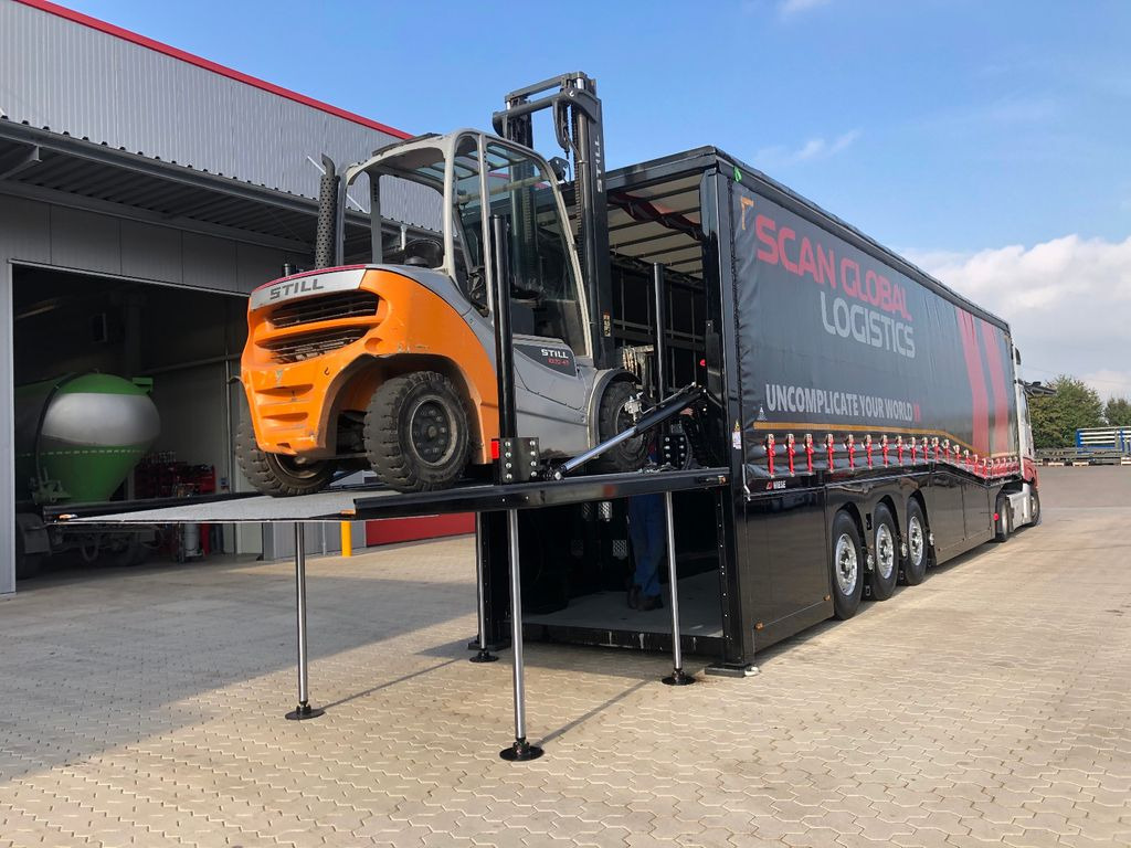 Innenlader Zwischenlader Gabelstaplertransporter - Lavloader semitrailer: bilde 5 Innenlader Zwischenlader Gabelstaplertransporter - Lavloader semitrailer: bilde 5