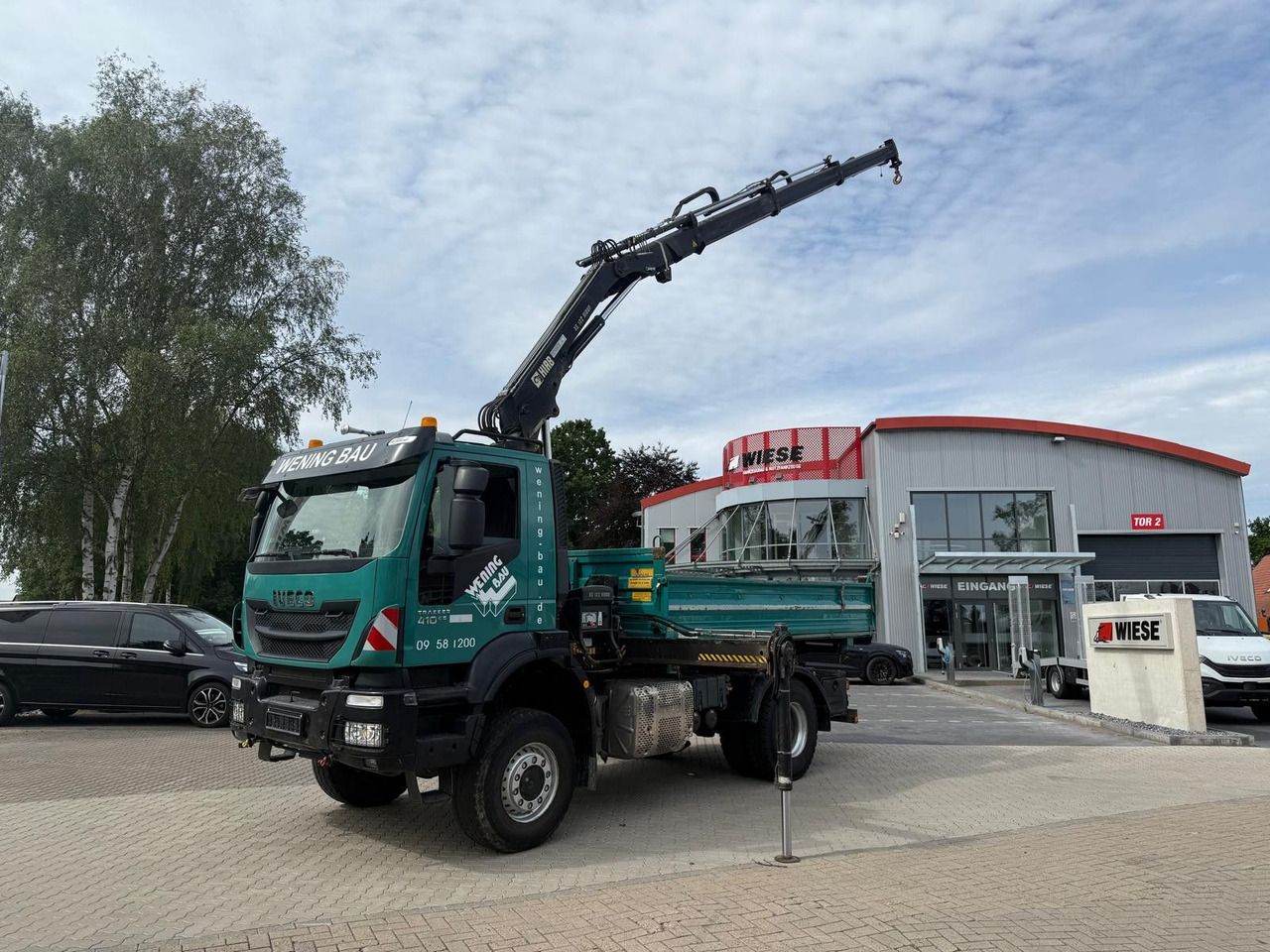 Iveco AD190 T/W Trakker 410 4x4 Allrad Kran KipperHIAB - Tippbil, Kranbil: bilde 5 Iveco AD190 T/W Trakker 410 4x4 Allrad Kran KipperHIAB - Tippbil, Kranbil: bilde 5