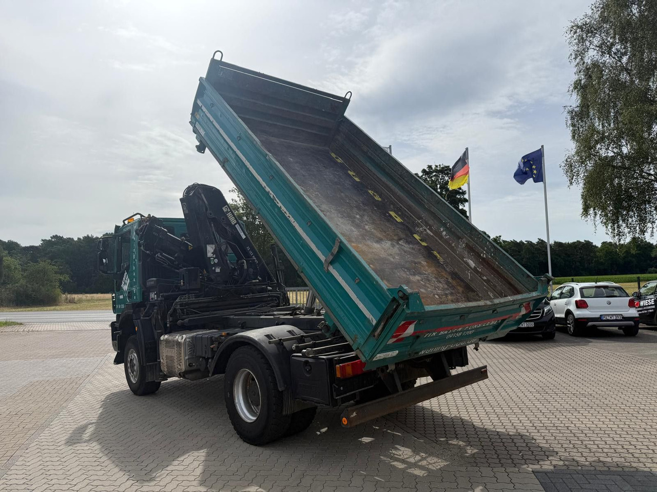 Iveco AD190 T/W Trakker 410 4x4 Allrad Kran KipperHIAB - Tippbil, Kranbil: bilde 4 Iveco AD190 T/W Trakker 410 4x4 Allrad Kran KipperHIAB - Tippbil, Kranbil: bilde 4